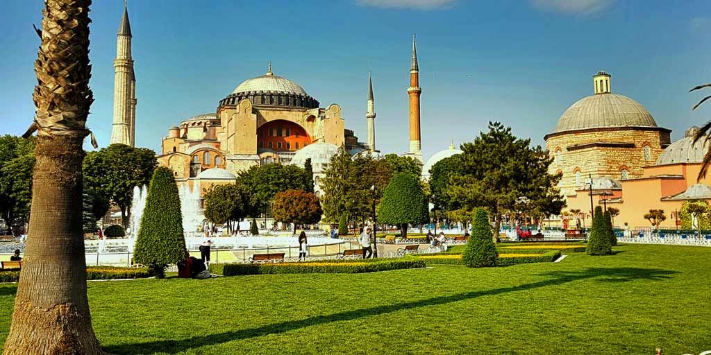 Zwischen Hagia Sophia und Blauer Moschee