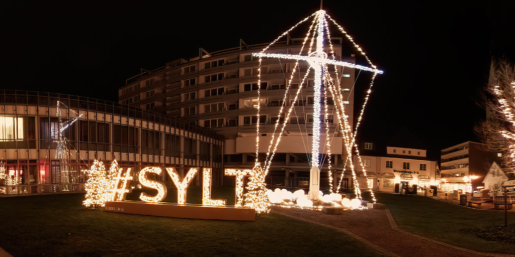 #Sylt Weihnachtsbeleuchtung